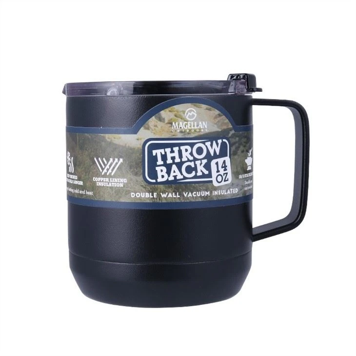 Wholesale Vacuum Insulation Double Wall Stainless Steel Coffee Mug With Handle